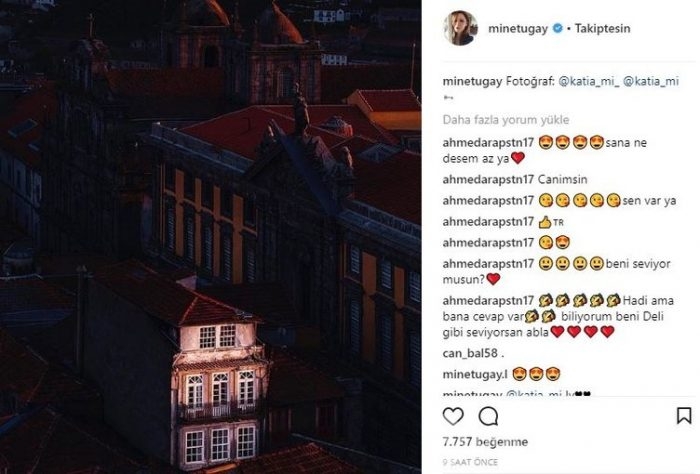 Ünlülerin İnstagram paylaşımları (14.11.2017)
