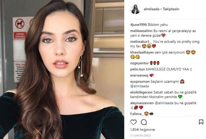 Ünlülerin İnstagram paylaşımları (14.11.2017)