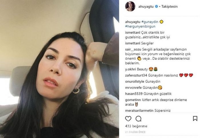 Ünlülerin İnstagram paylaşımları (14.11.2017)