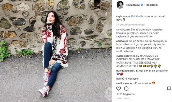 Ünlülerin İnstagram paylaşımları (14.11.2017)