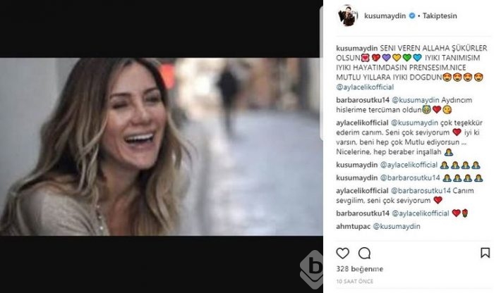 Ünlülerin İnstagram paylaşımları (14.11.2017)