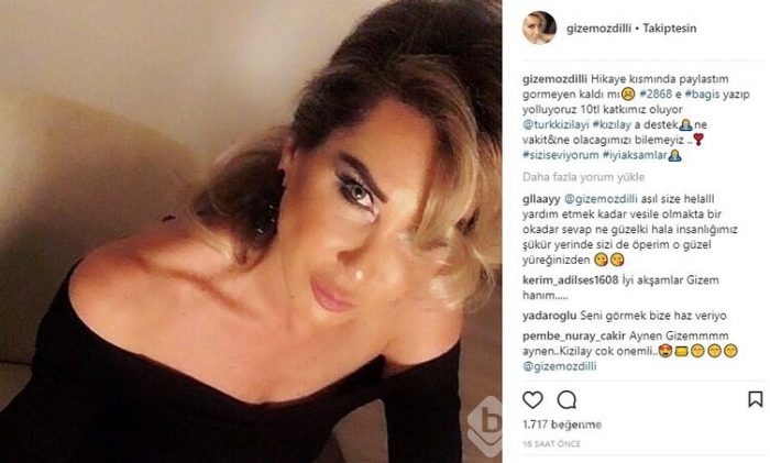 Ünlülerin İnstagram paylaşımları (14.11.2017)