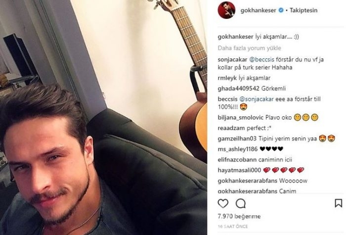 Ünlülerin İnstagram paylaşımları (14.11.2017)