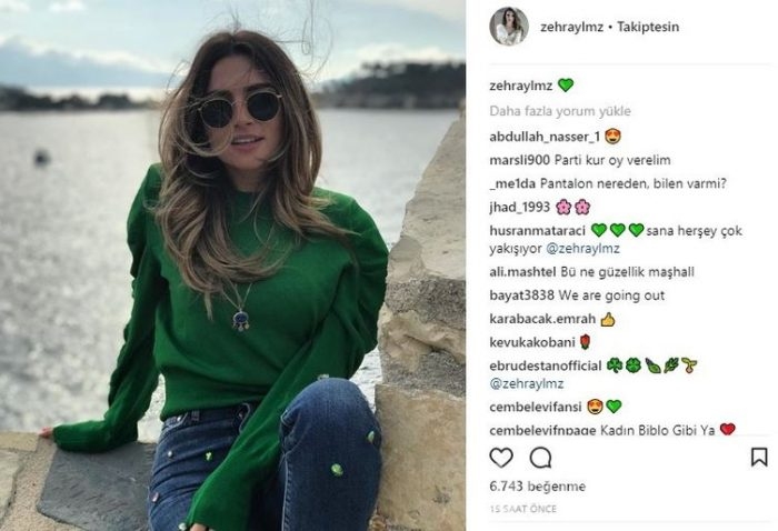 Ünlülerin İnstagram paylaşımları (14.11.2017)