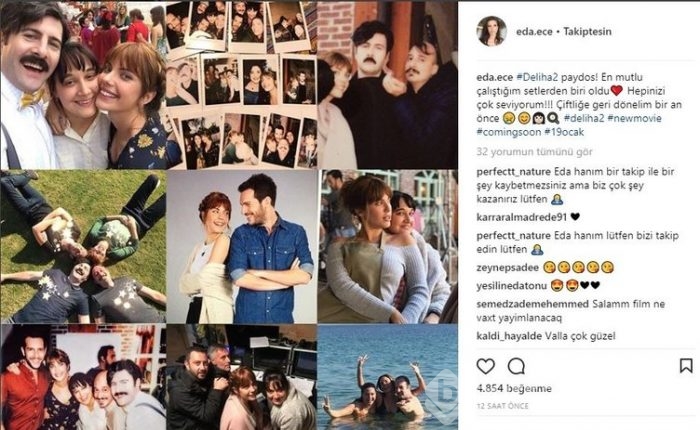 Ünlülerin İnstagram paylaşımları (14.11.2017)