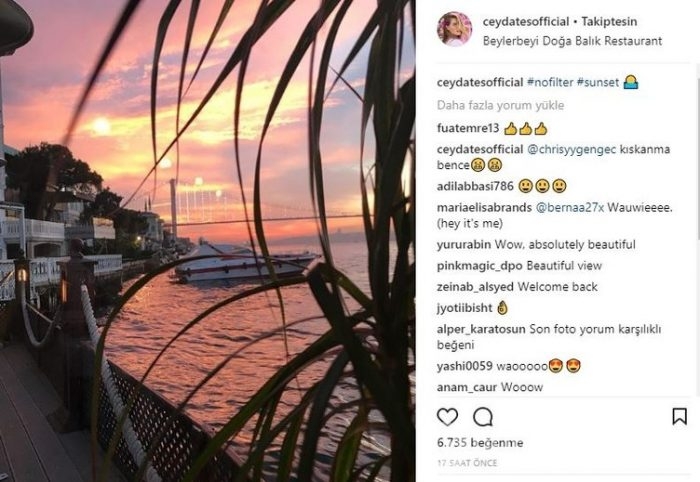 Ünlülerin İnstagram paylaşımları (14.11.2017)