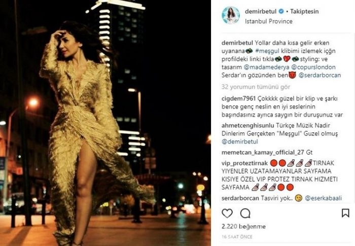 Ünlülerin İnstagram paylaşımları (14.11.2017)