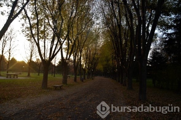 Bursa'da sonbaharın büyüsü
