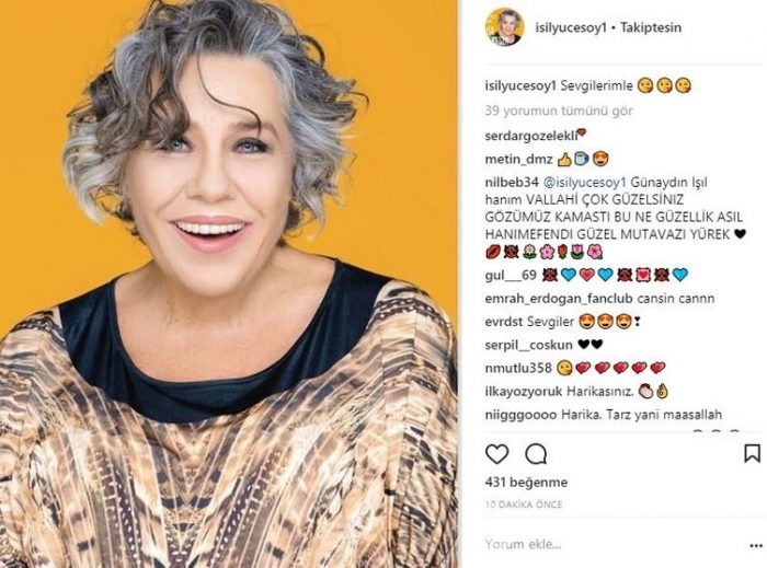 Ünlülerin İnstagram paylaşımları (15.11.2017)