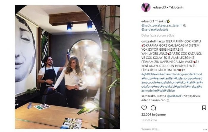 Ünlülerin İnstagram paylaşımları (15.11.2017)