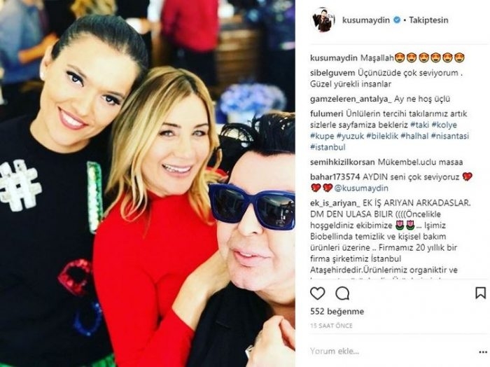 Ünlülerin İnstagram paylaşımları (15.11.2017)