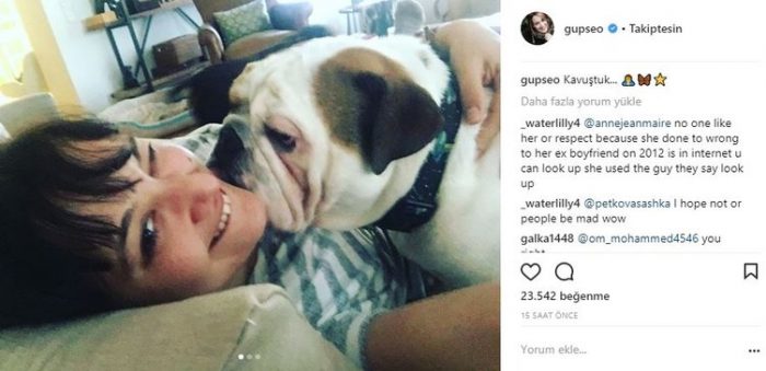 Ünlülerin İnstagram paylaşımları (15.11.2017)