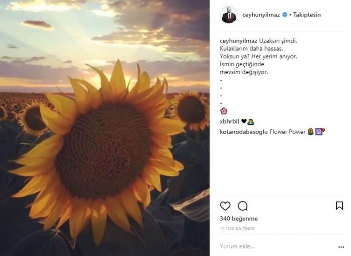 Ünlülerin İnstagram paylaşımları (15.11.2017)