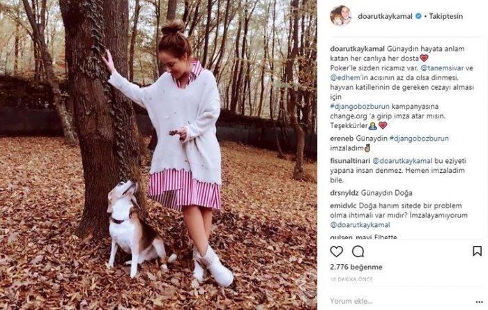 Ünlülerin İnstagram paylaşımları (15.11.2017)