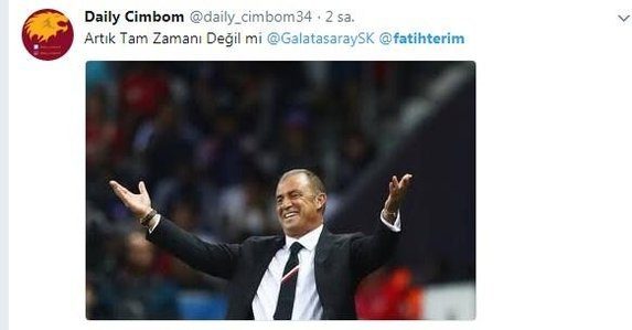 Sosyal medyada Fatih Terim sesleri