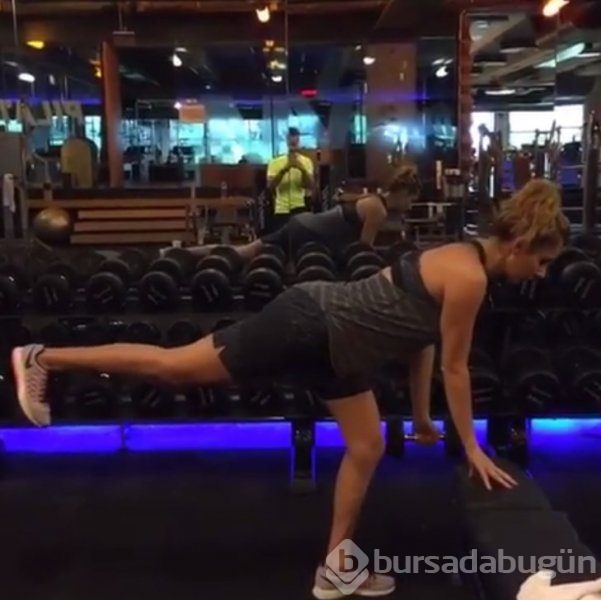 Spor yapan ünlülerin paylaşımları