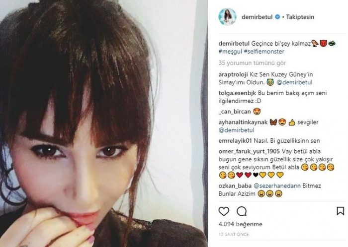 Ünlülerin İnstagram paylaşımları (20.11.2017)
