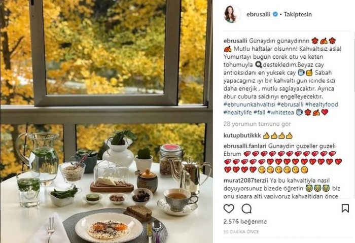 Ünlülerin İnstagram paylaşımları (20.11.2017)
