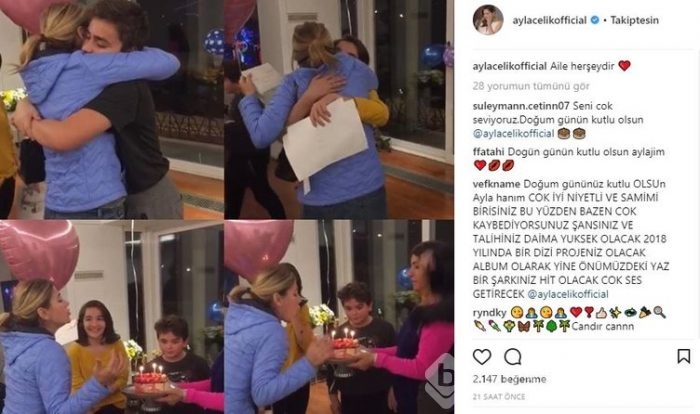 Ünlülerin İnstagram paylaşımları (20.11.2017)

