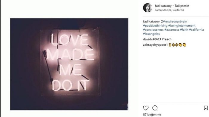 Ünlülerin İnstagram paylaşımları (20.11.2017)
