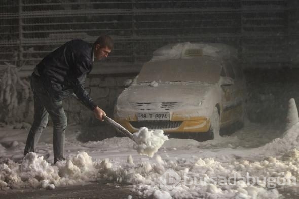 Türkiye'den kar manzaraları