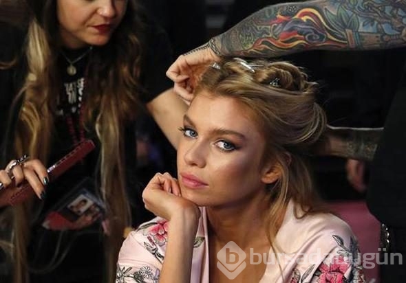 Victoria's Secret melekleri defileye hazırlanıyor