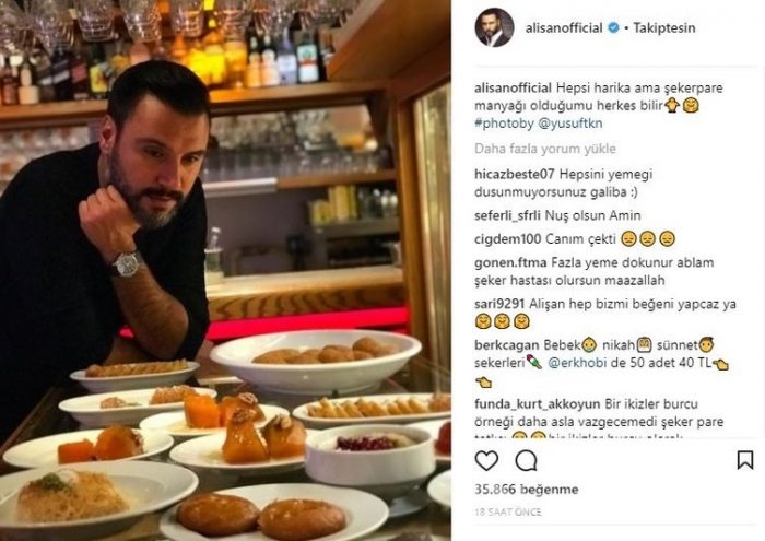 Ünlülerin İnstagram paylaşımları (21.11.2017)