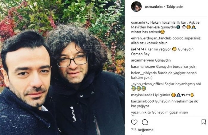 Ünlülerin İnstagram paylaşımları (21.11.2017)