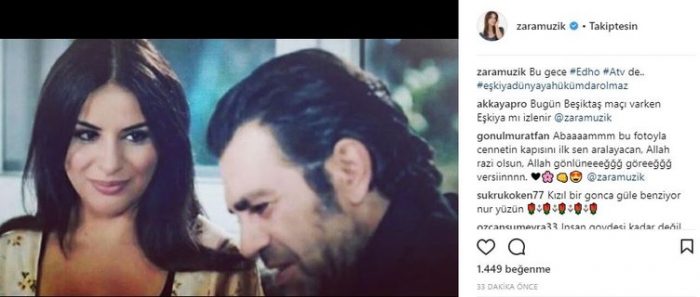 Ünlülerin İnstagram paylaşımları (21.11.2017)