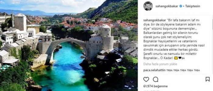 Ünlülerin İnstagram paylaşımları (21.11.2017)