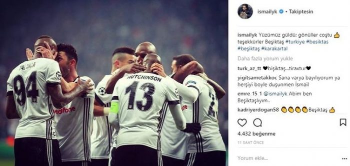 Ünlülerin İnstagram paylaşımları (22.11.2017)