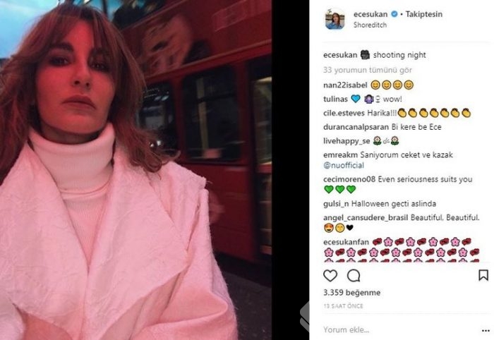 Ünlülerin İnstagram paylaşımları (22.11.2017)