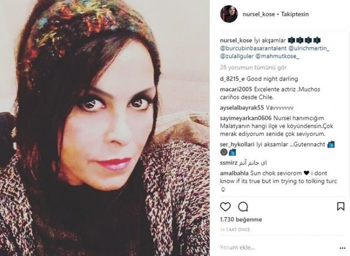 Ünlülerin İnstagram paylaşımları (22.11.2017)