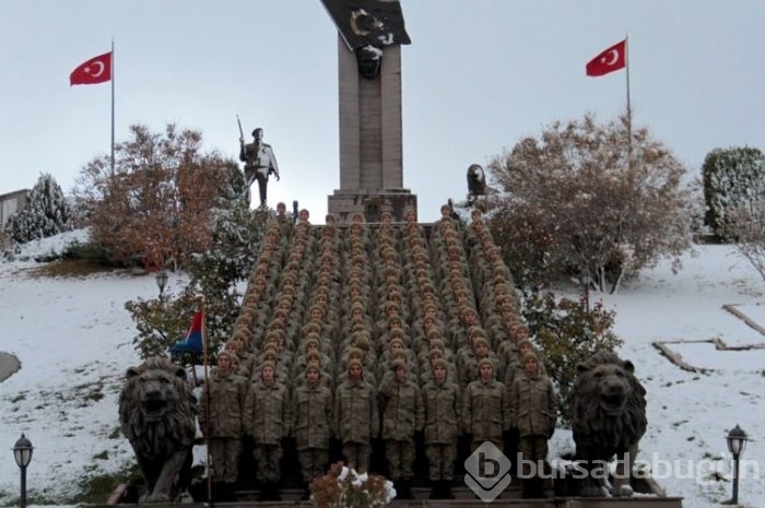 Kadın astsubayların zorlu eğitimi
