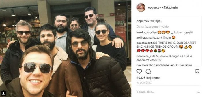 Ünlülerin İnstagram paylaşımları (27.11.2017)
