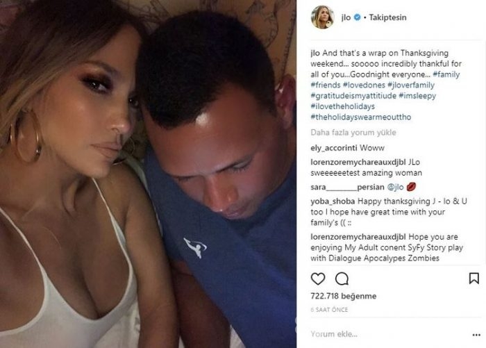 Ünlülerin İnstagram paylaşımları (27.11.2017)