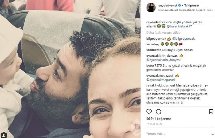Ünlülerin İnstagram paylaşımları (27.11.2017)