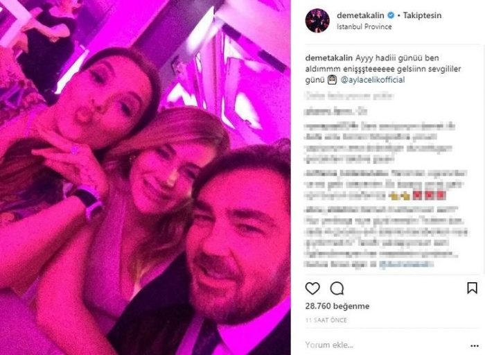 Ünlülerin İnstagram paylaşımları (27.11.2017)