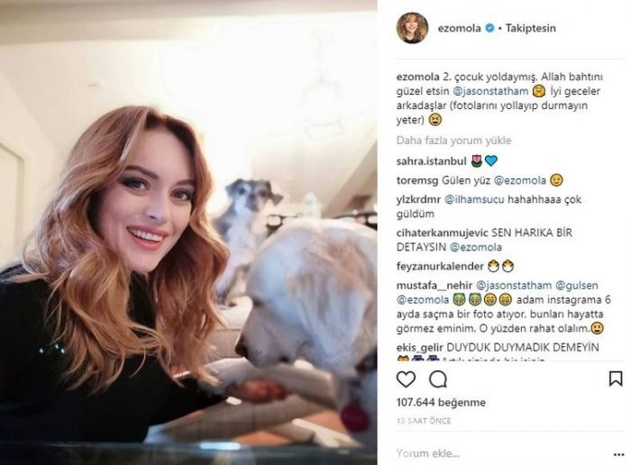 Ünlülerin İnstagram paylaşımları (27.11.2017)