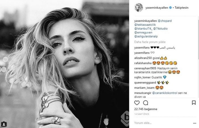Ünlülerin İnstagram paylaşımları (27.11.2017)