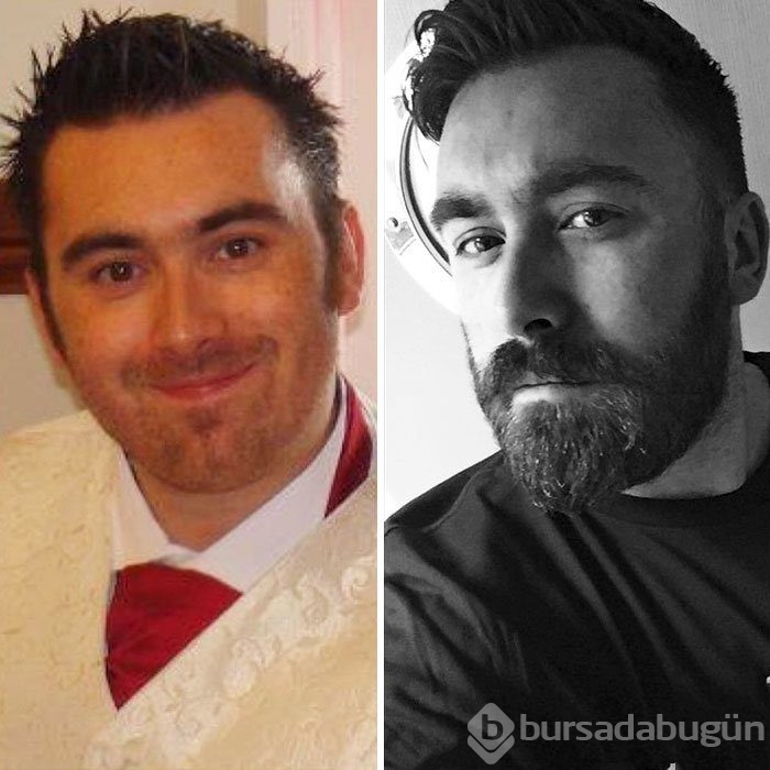 Erkeklerin sakalla inanılmaz değişimi