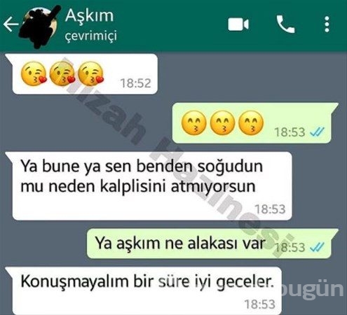 Komik WhatsApp konuşmaları