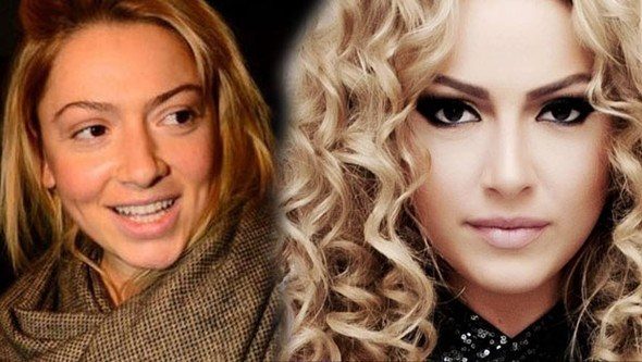 Ünlüleri bir de makyajsız görün
