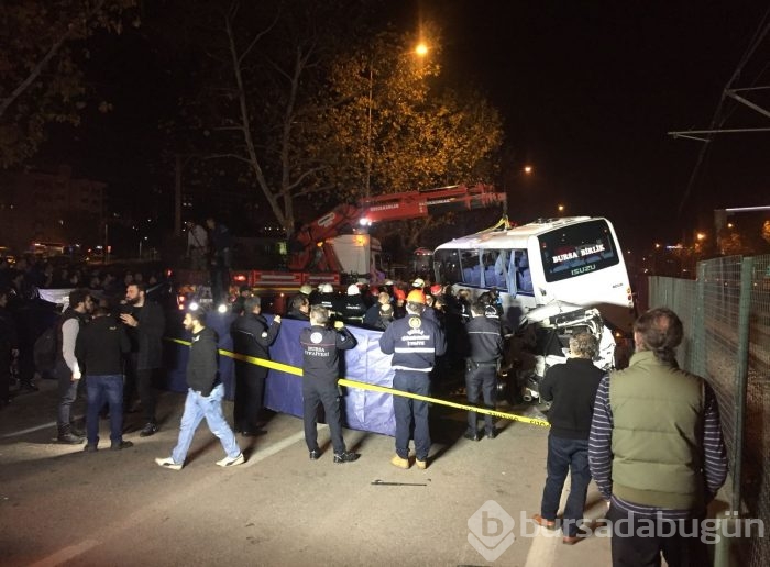 Bursa'da katliam gibi kaza! 4 ölü, çok sayıda yaralı var