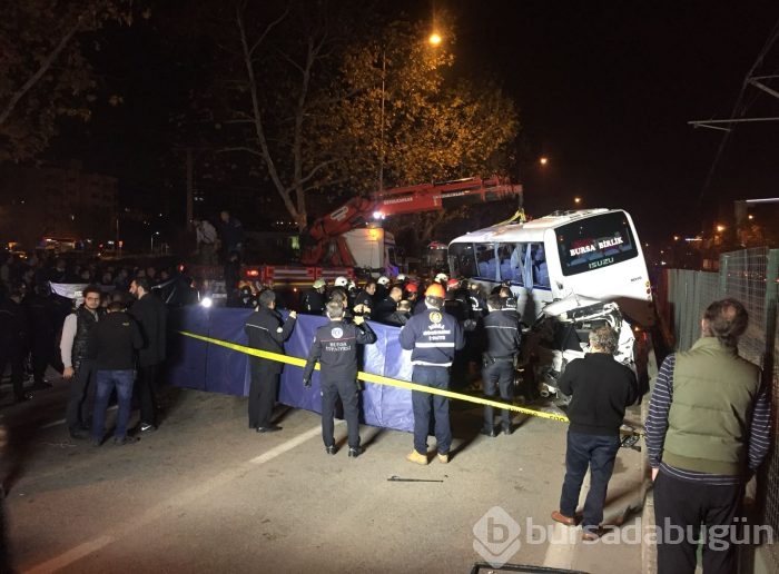 Bursa'da katliam gibi kaza! 4 ölü, çok sayıda yaralı var
