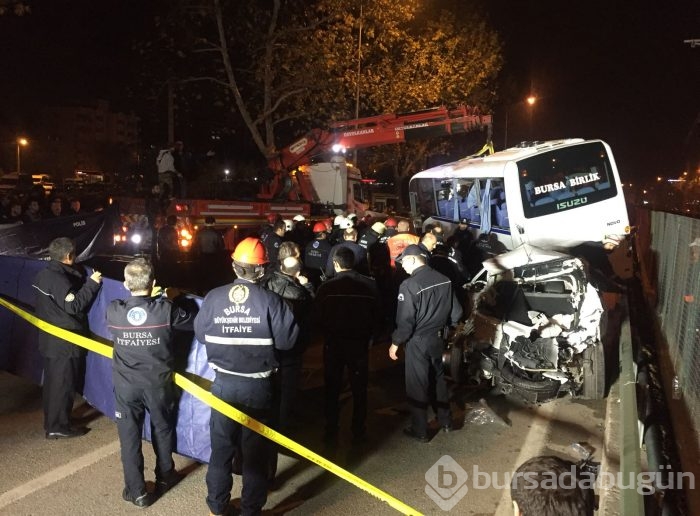 Bursa'da katliam gibi kaza! 4 ölü, çok sayıda yaralı var
