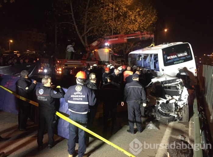 Bursa'da katliam gibi kaza! 4 ölü, çok sayıda yaralı var