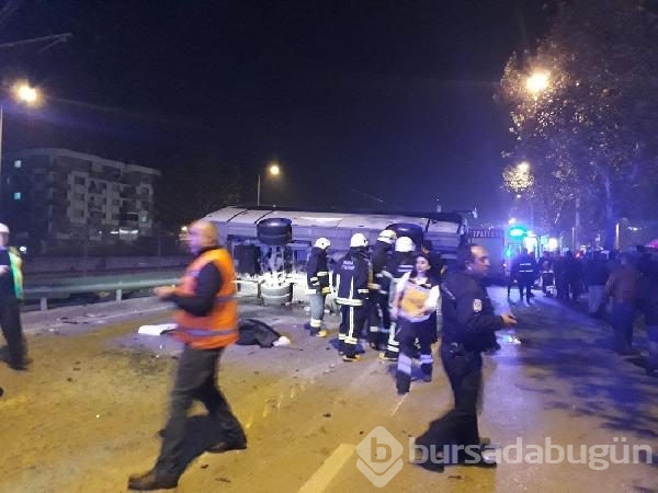 Bursa'da katliam gibi kaza! 4 ölü, çok sayıda yaralı var