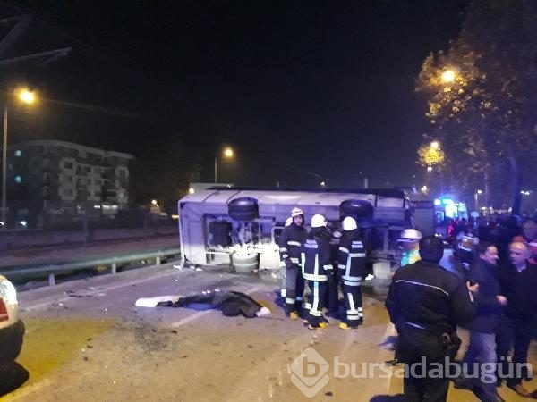 Bursa'da katliam gibi kaza! 4 ölü, çok sayıda yaralı var