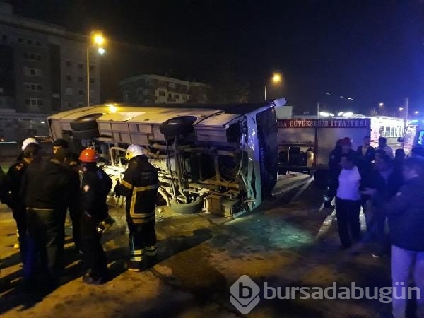 Bursa'da katliam gibi kaza! 4 ölü, çok sayıda yaralı var